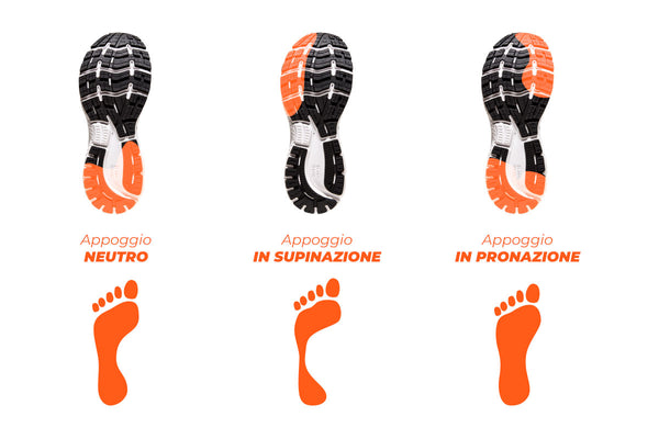 huellas de zapatillas de correr