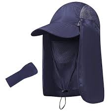 Gorra Solar Anti-UV para Pesca